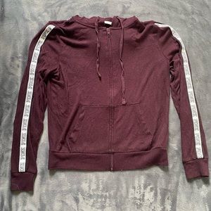 PINK full zip hoodie